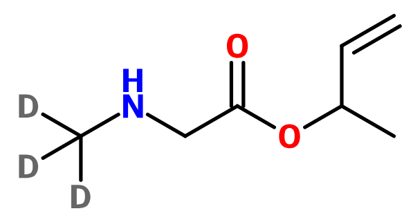 (image for) MC021730 But-3-en-2-yl-2-(trideuteriomethylguanidino)acetate